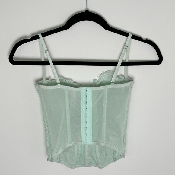 Uo Mint Laced Corset - Picture 4 of 4